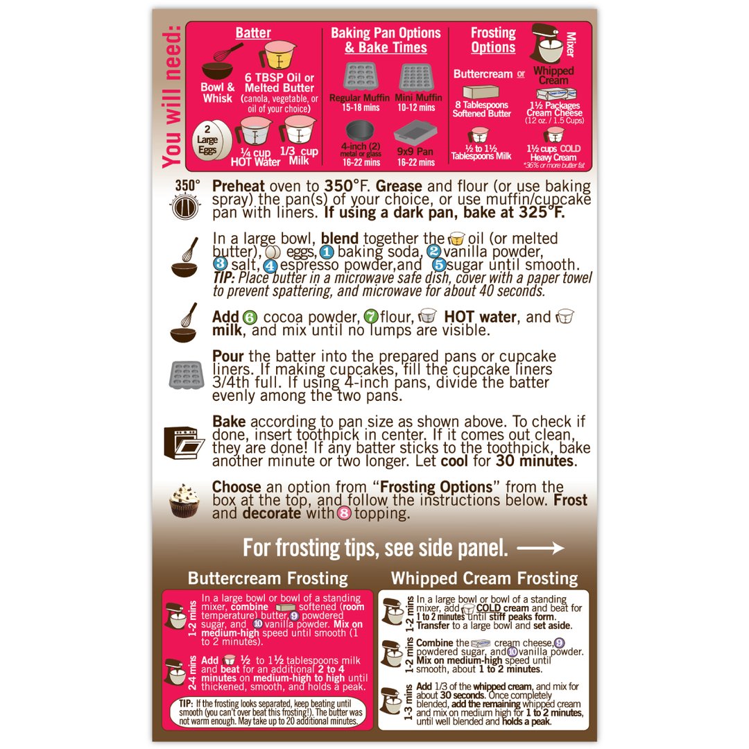 Organic Chocolate Cake Mix