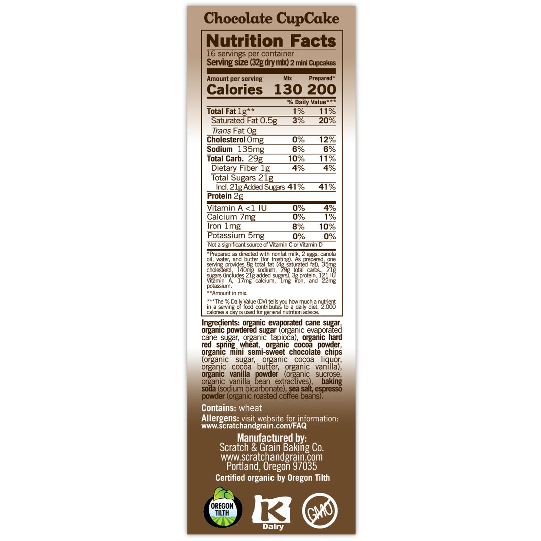 Organic Chocolate Cake Mix