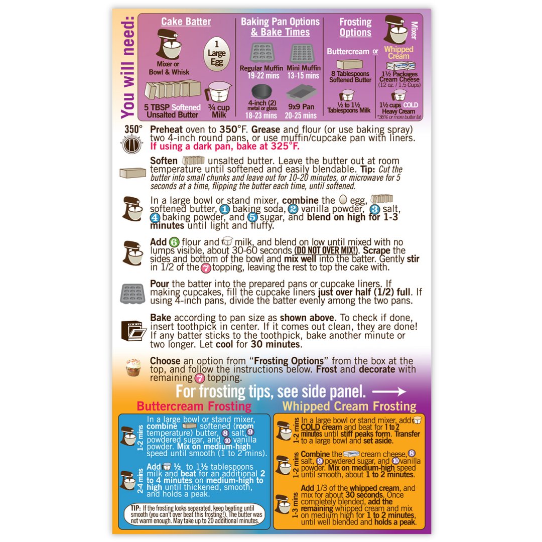 Organic Birthday Cake Mix