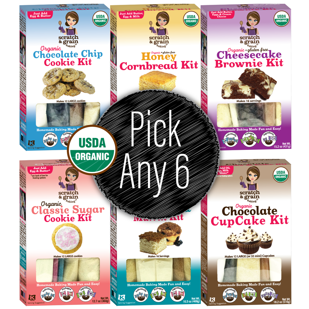 Organic 6-Pack: Pick Your Six (Great Value!)